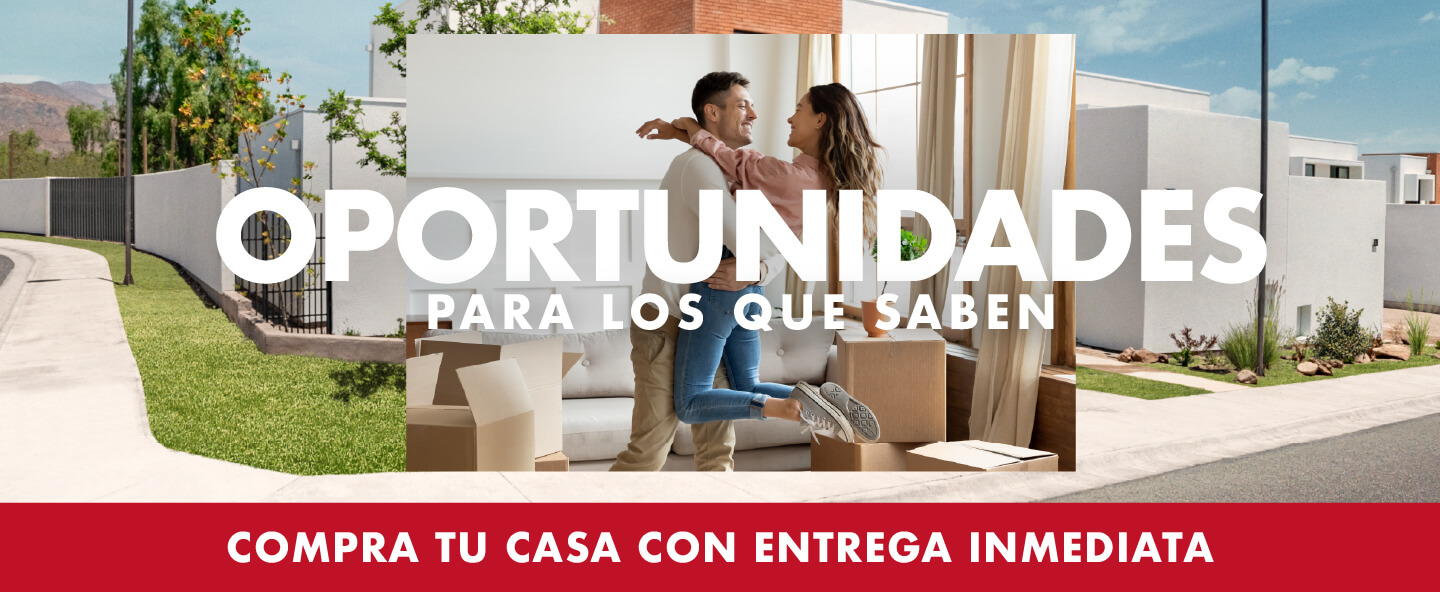 Casas con entrega inmediata
