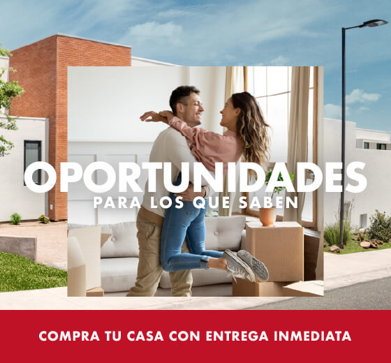 Casas con entrega inmediata